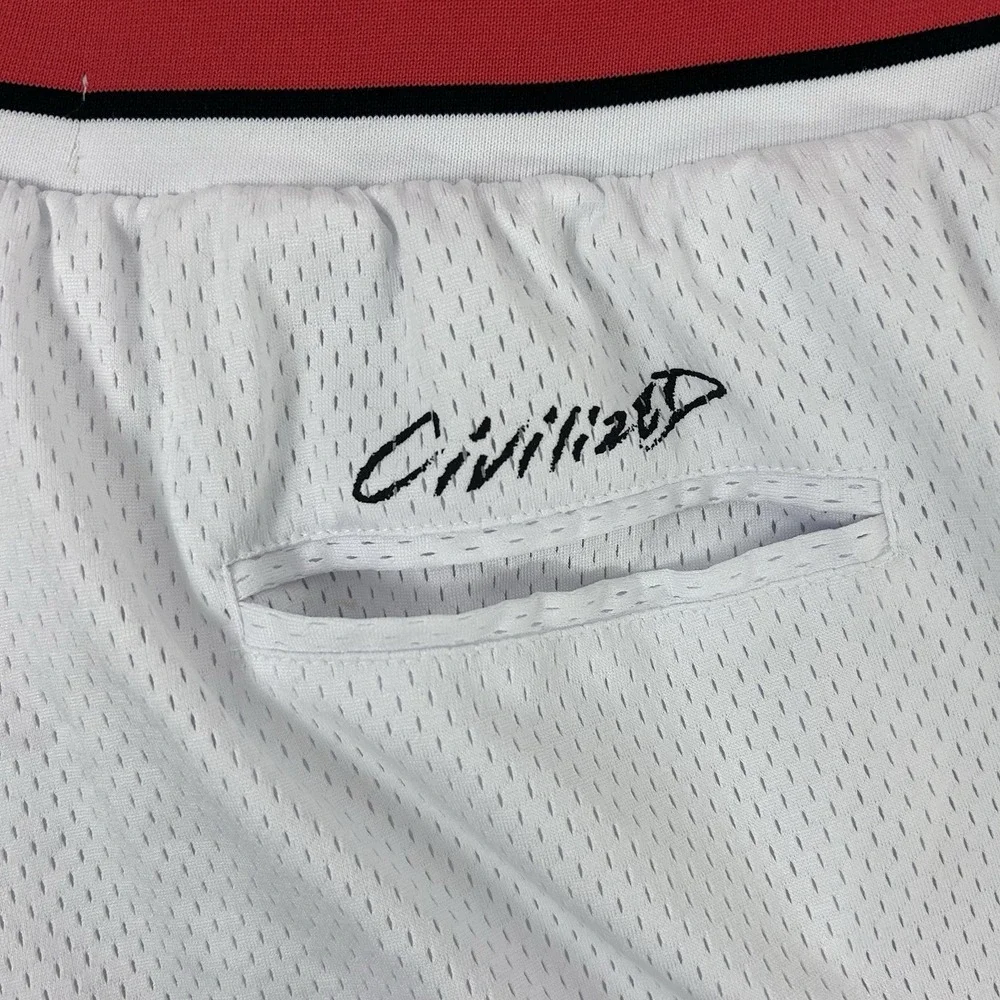 CivilizeD Air Bear White Shorts Men's XL Drawstring‎ Basketball
